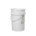 6 Gallon White Plastic Round Open Head UN Pail w/Metal Bail, FDA Approved