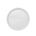 3.5-6 Gallon White Plastic Round Solid UN Cover w/Gasket, FDA Approved