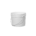 2.9 Gallon White Plastic Round Open Head Pail w/Metal Bail, FDA Approved