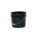 3.5 Gallon Black Plastic Round Open Head UN Pail w/Metal Bail, FDA Approved