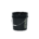4.25 Gallon Black Plastic Round Open Head Pail w/Metal Bail
