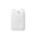5 Gallon White Plastic UN Square Tight Head Pail w/70mm Opening, 8TPI