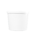 16 oz White Plastic Tub & Lid