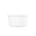 43 oz White Plastic Tub & Lid, FDA Approved