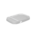 1 Gallon White HDPE EZ-Stor Hinged Tear-Strip Cover