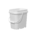 1 Gallon White HDPE EZ-Stor Pail w/Handle