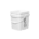 6.5 Gallon White HDPE EZ-Stor Pail w/Handle