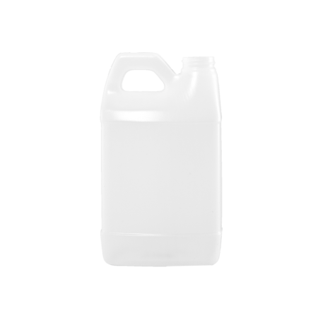 64 oz Natural HDPE F-Style Container, 38-400