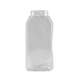 32 oz. Clear Food Grade PET Plastic Symmetrical Spice Jar, 63-485