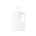 32 oz White HDPE Laundry Drainback Bottle, 48mm
