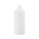 16 oz Natural HDPE Plastic Modern Round Bottle, 28-410