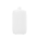 8 oz Natural HDPE Plastic Oval Bottle, 24-410