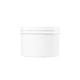 8 oz White PP Plastic Facial Jar, 89-400