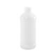8 oz Natural HDPE Plastic Modern Round Bottle, 28-410