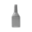 13 oz. Silver PVC Plastic Octane Oblong Automotive Bottle, 28-400