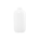 8 oz Natural HDPE Plastic Boston Round Bottle, 24-400