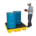 Ultra-Spill Pallet Nestable Model, w/Drain