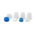 Plastic Bristle Brush Closures