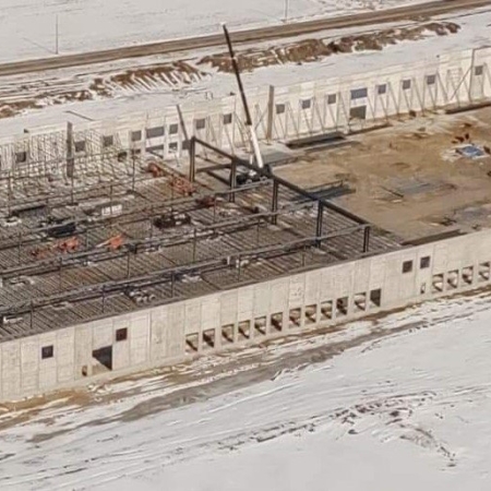 Illing Company New Office Construction - Walls Are Up!