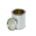 1 Pint Gold Lined Tin Can w/Plug