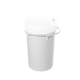 6.5 GALLON WHT HDPE SOLID SCREW TOP PAIL