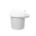 1.25 GALLON WHITE HDPE SCREW TOP PAIL