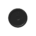1 Gallon Black Plastic Round TE Cover w/Tubular Gasket, FDA Approved