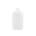 16 oz Natural LDPE Plastic Boston Round Bottle, 28-400 Neck