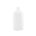 8 oz Natural LDPE Plastic Boston Round Bottle, 24-410
