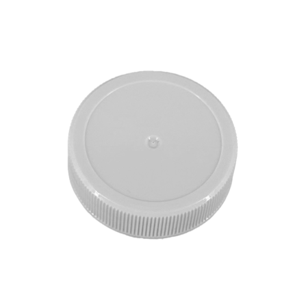 38-400 White PP CT Cap w/Foil Seal & Heat Seal for PE