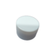 28-410 White Ribbed Screw Cap Heat Seal Foam Back Clean PL Liner