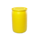 55 Gallon Yellow Tight Head Plastic Drum